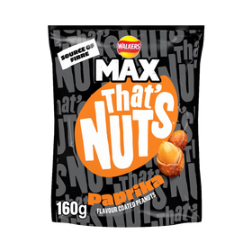 Walkers Max That's Nuts Paprika Coated Peanuts