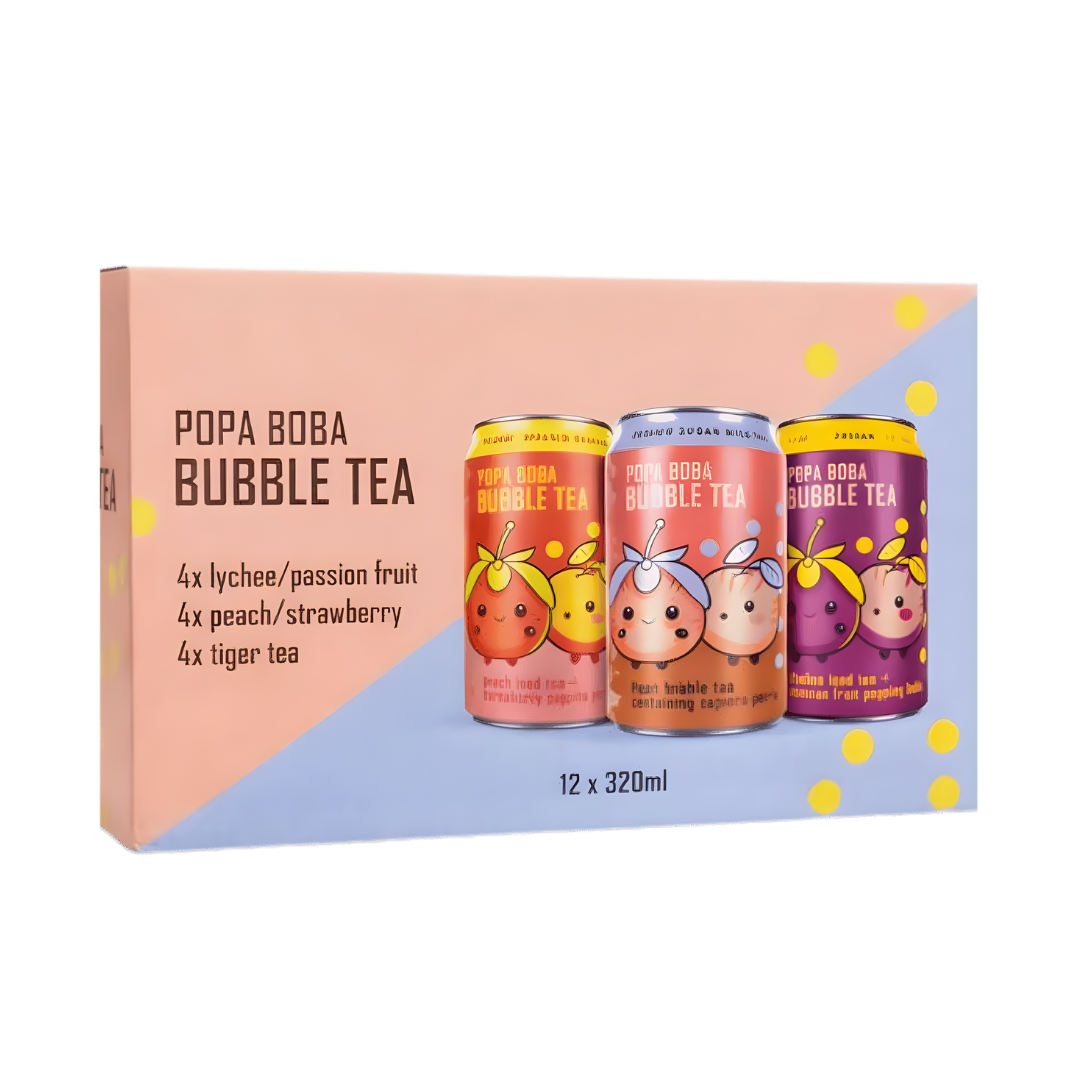 Popa Boba Mixed Bubble Tea