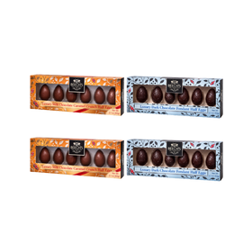 Beechs Assorted Chocolate Half Eggs 4 Pack