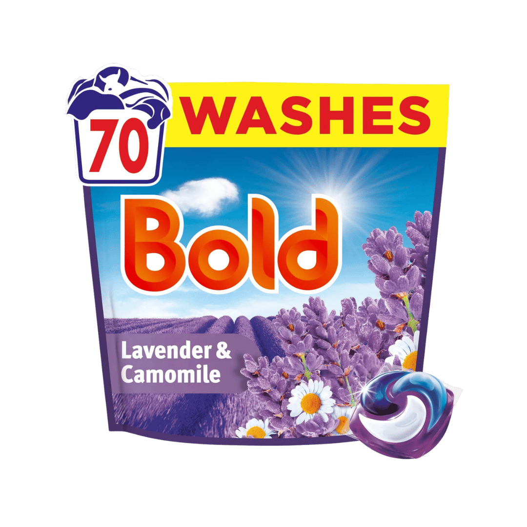 Bold 2in1 Pods Lavender & Camomile 70 Washes