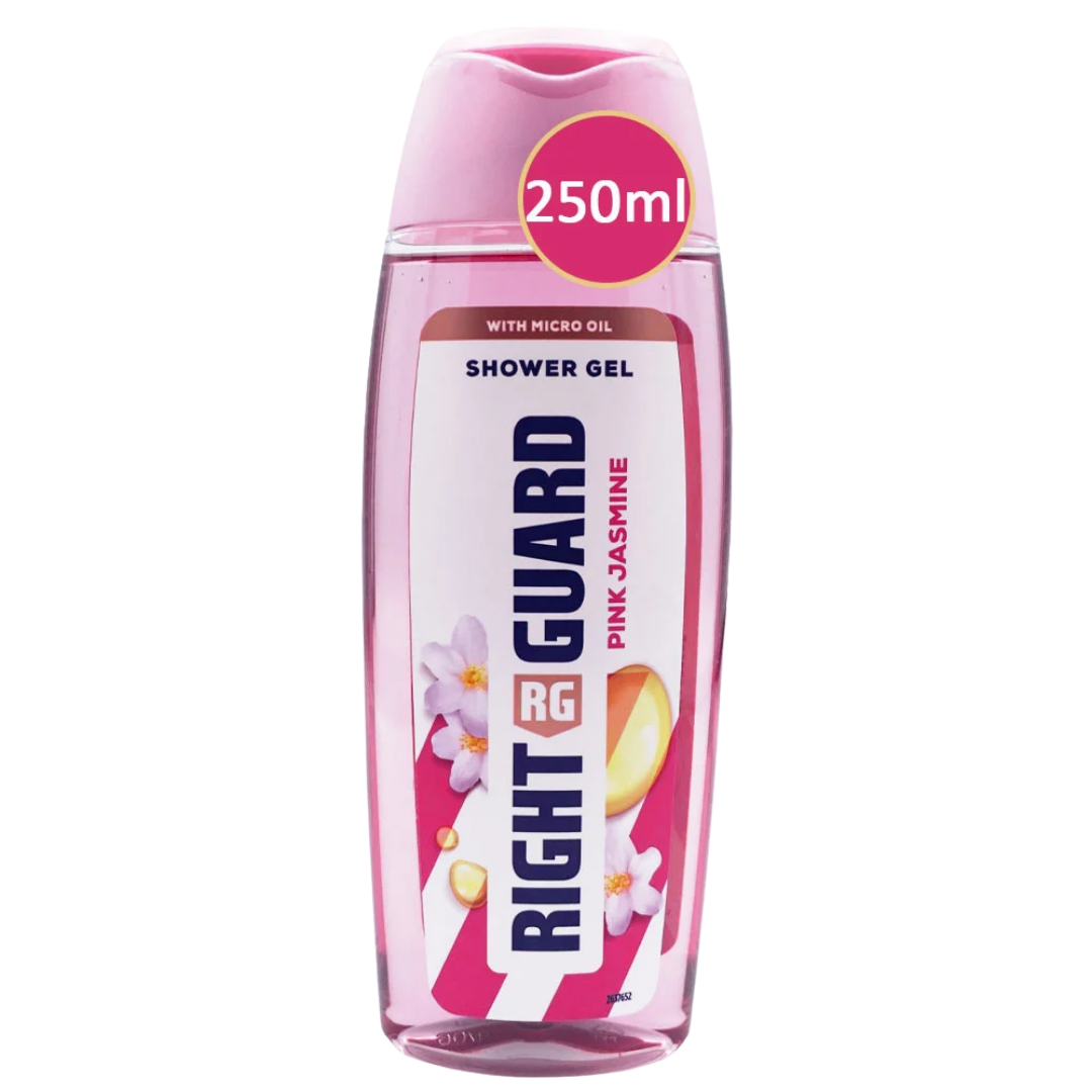 Right Guard Shower Gel Magic Oil Pink Jasmine 6 x 250ml