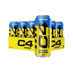 C4 Energy Frozen Bombsicle Zero Sugar 12 x 500ml