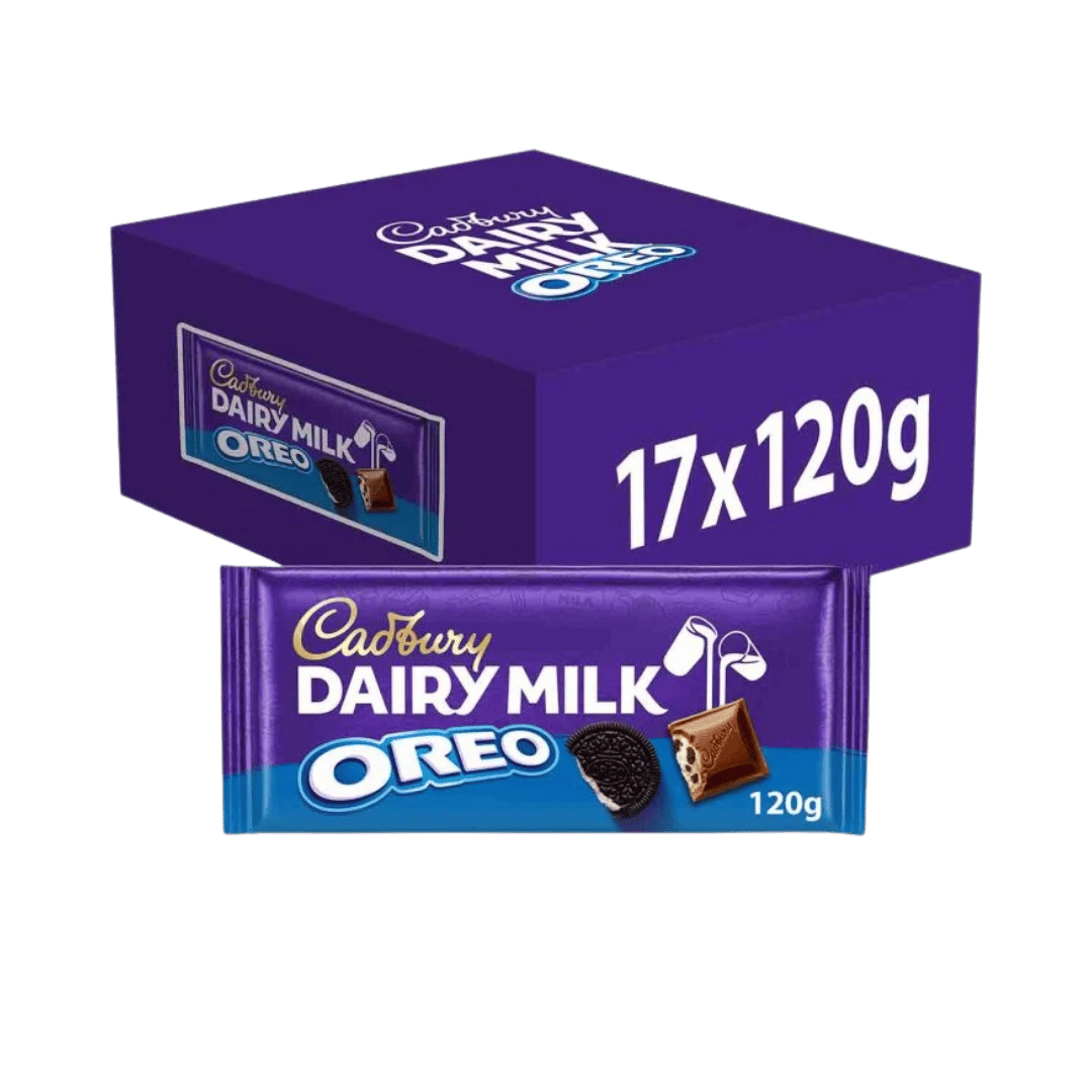 Cadbury Dairy Milk Oreo Chocolate Bar 17 x 120g