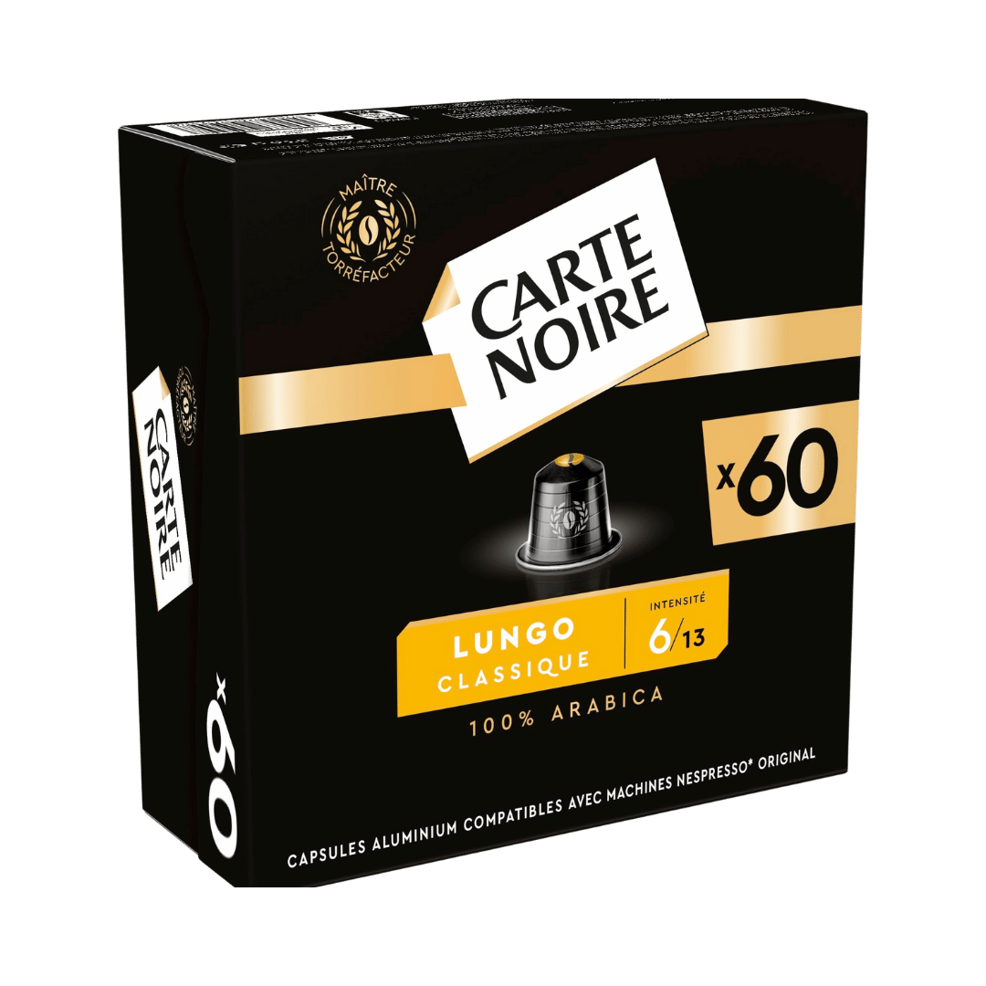 Carte Noire Nespresso Lungo Coffee Capsules