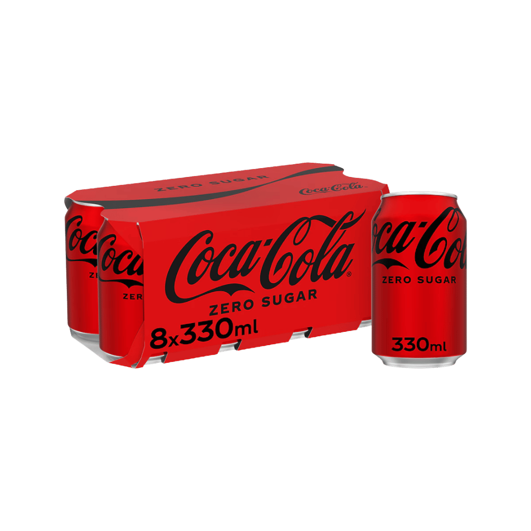 Multipack (8) Coca-Cola Zero Sugar