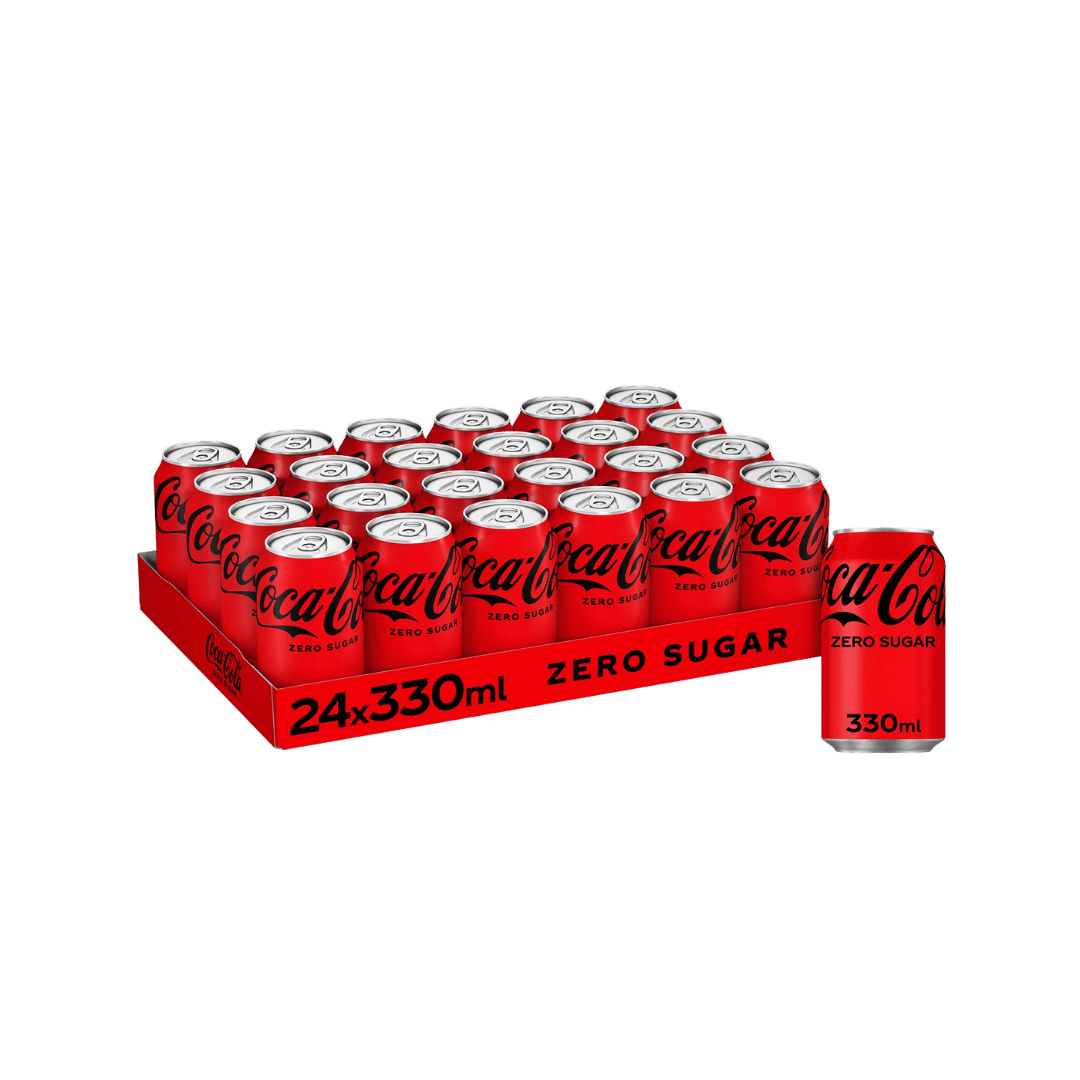 Coca Cola Coke Zero Sugar 24 x 330ml