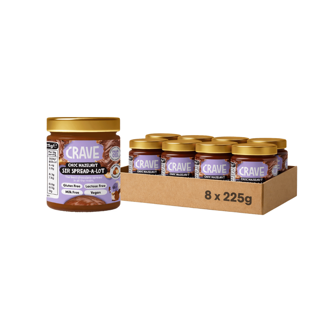 Crave Chocolate Hazelnut Spread 8 x 225g