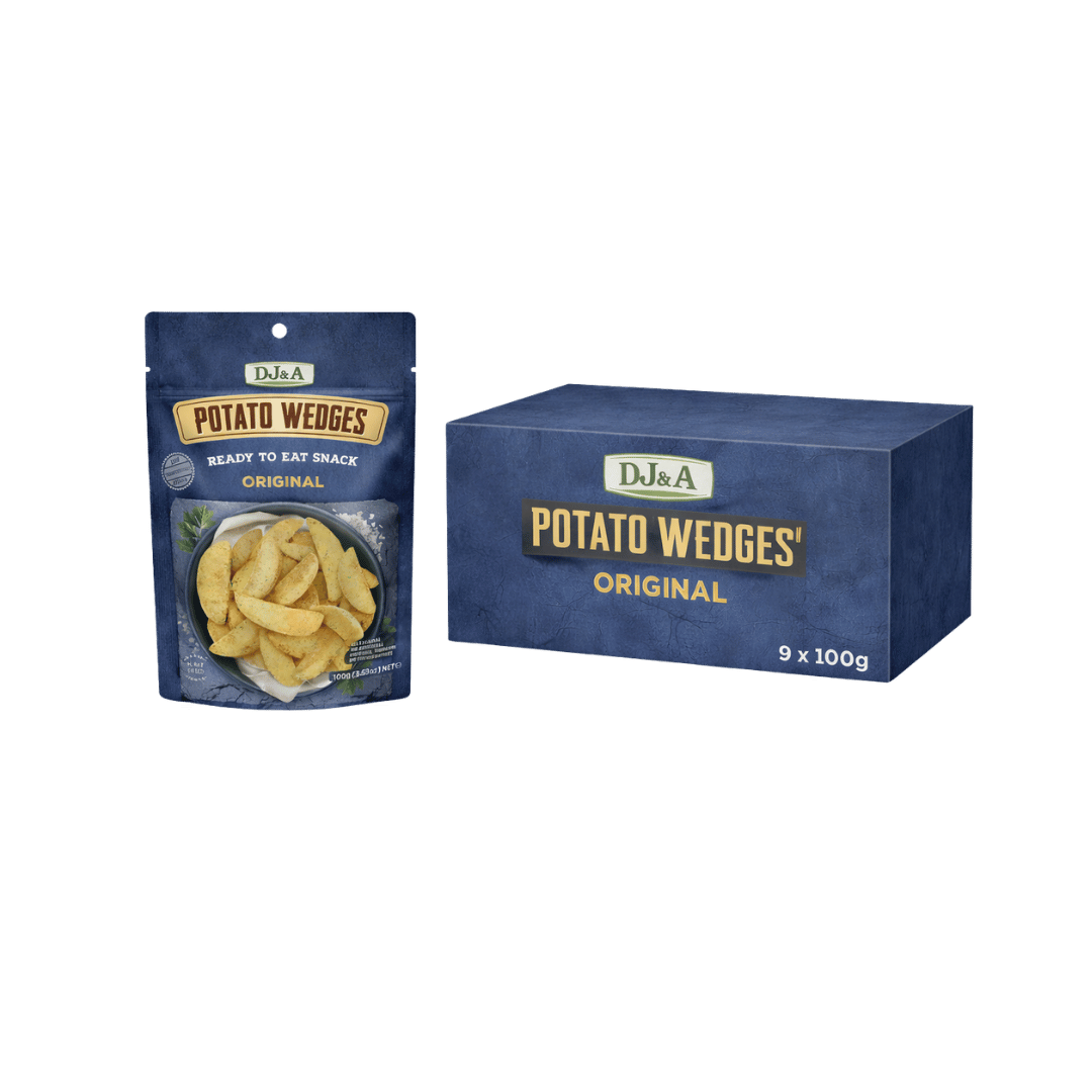 DJ & A Potato Wedges Original Flavour 9 x 100g