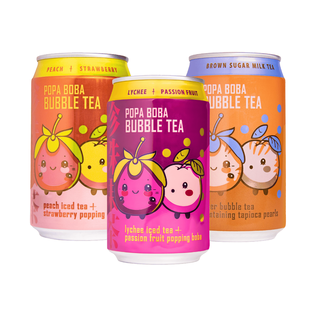 Popa Boba Mixed Bubble Tea