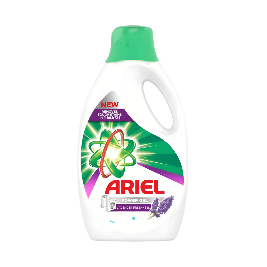 Ariel Power Gel Detergent – Lavender – 2,350 ml (71 Washes)