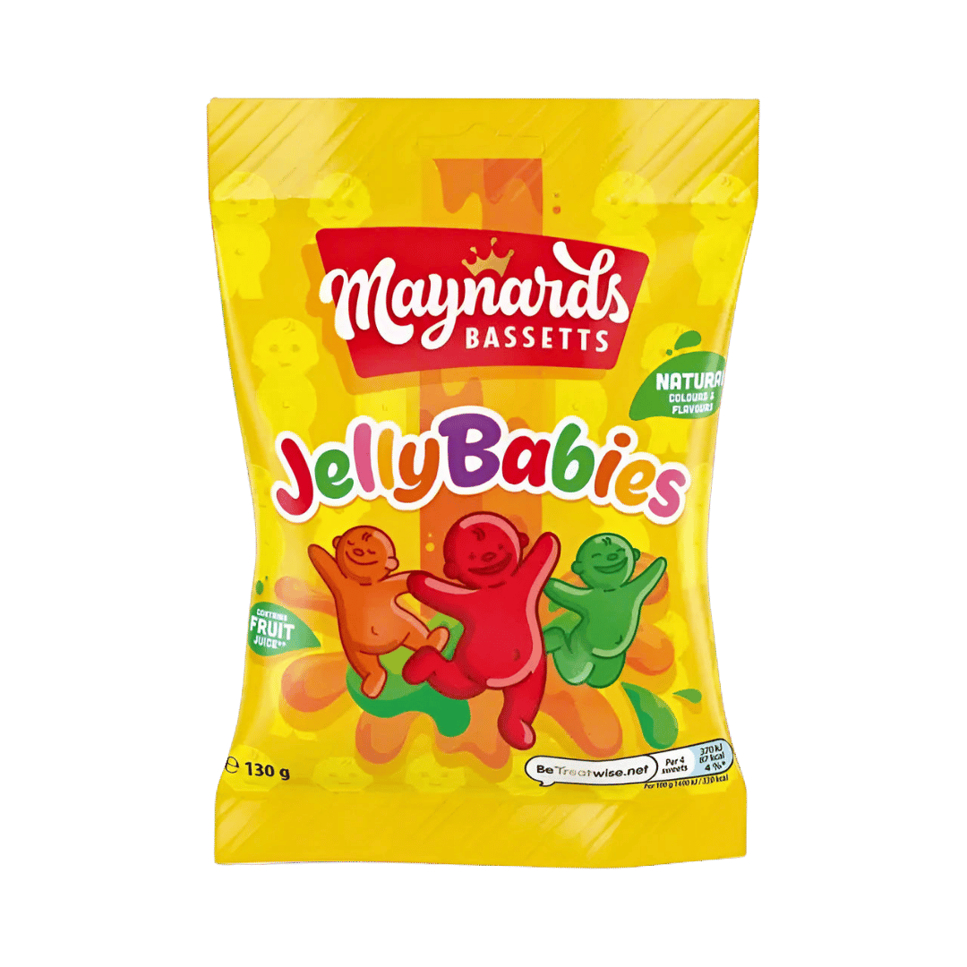 Maynards Bassetts Jelly Babies 130g