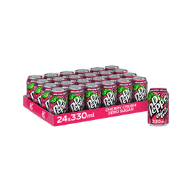 Multipack (24) Dr Pepper Cherry Crush Zero Sugar