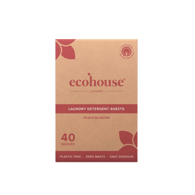 Ecohouse Laundry Detergent Sheets Peach Blossom
