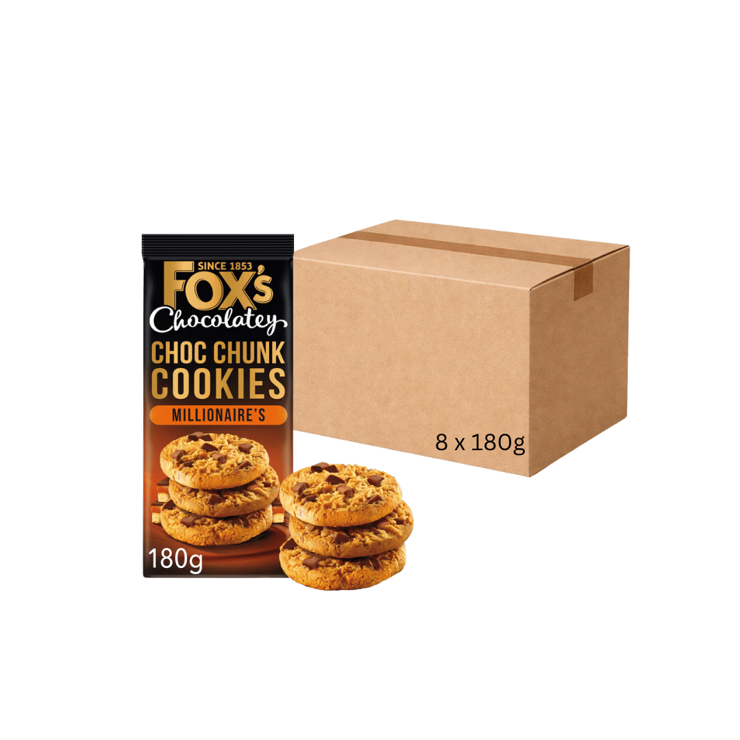 Fox's Cookies Millionaires 8 x 180g