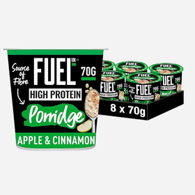 FUEL10K High Protein Apple and Cinnamon Porridge Pots