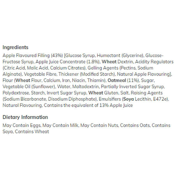 Bulk Buy 100 x Go Ahead Fruit & Oat Soft Bakes Apple Bars