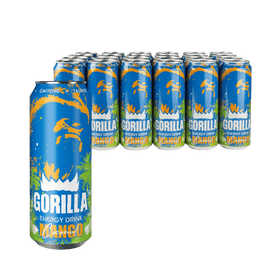 Gorilla Energy Drink Mango-Coconut 24 x 250 ml