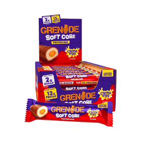 Grenade Limited Edition Soft Core Creme Egg Protein Bar 18 x 45g