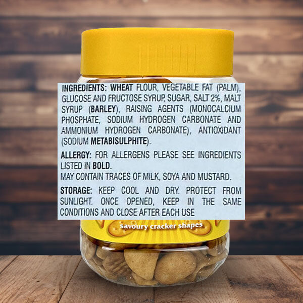 Huntley & Palmers Pub Mix Savoury Crackers Shapes