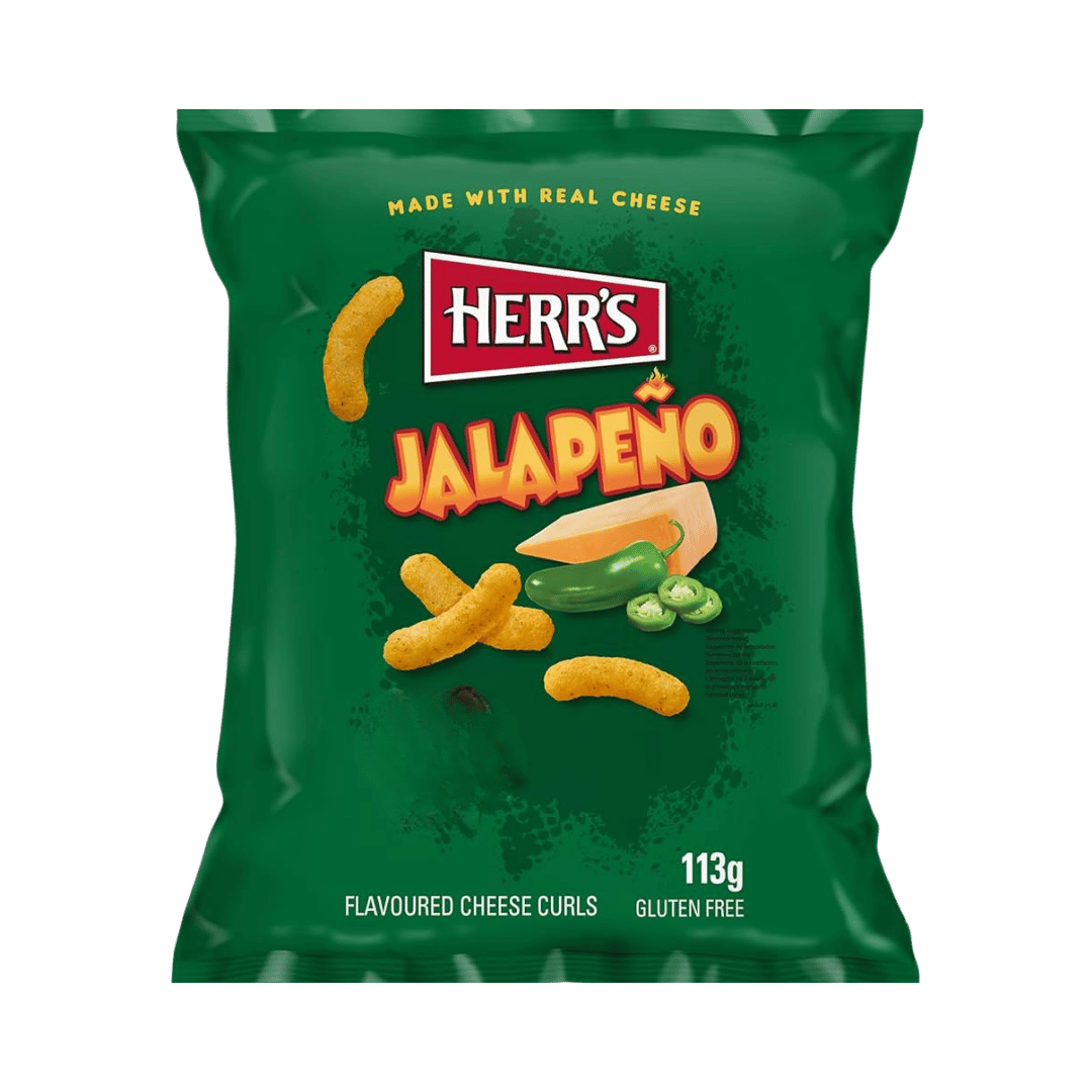 Herr’s Jalapeno Cheese Curls