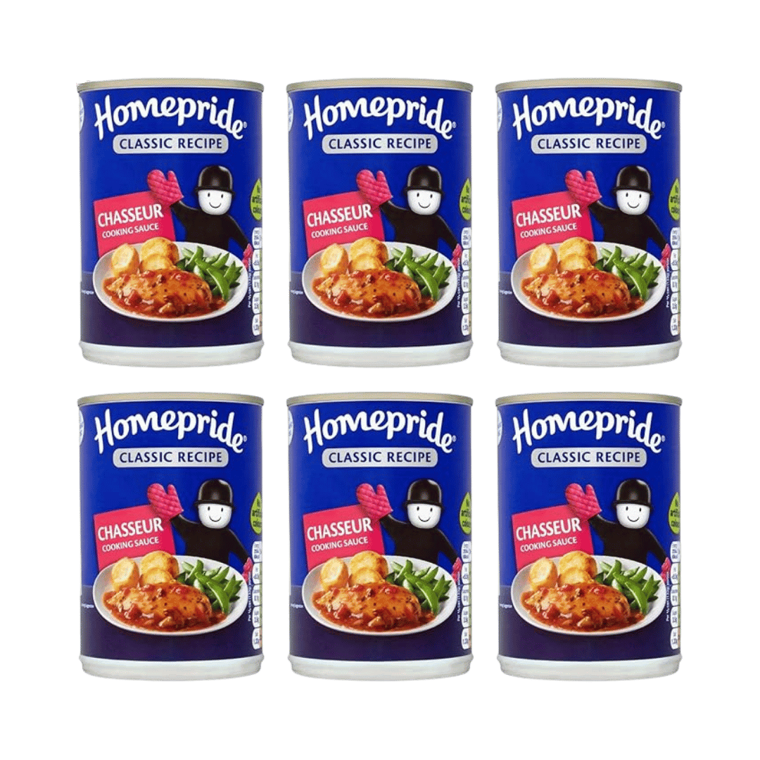 Homepride Chasseur Cooking Sauce 6 x 400g