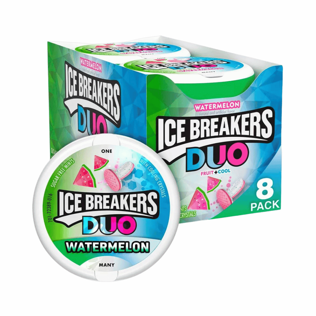 Ice Breakers Duo Watermelon Mints