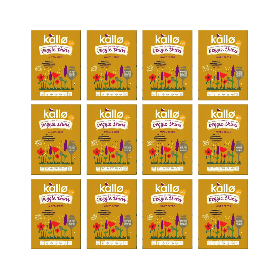 Kallo Veggie Thins  Mixed Seeds