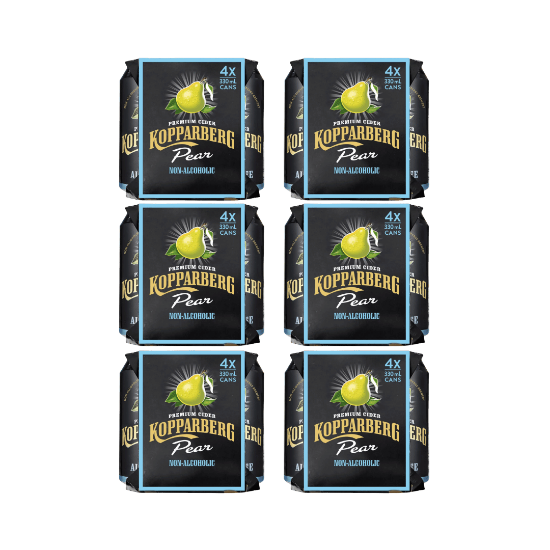 Kopparberg Alcohol Free Pear Cider Cans 24 x 330ml