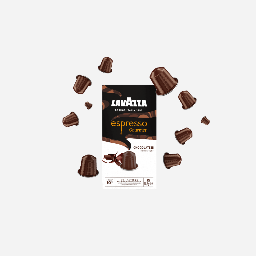 LavAzza Espresso Gourmet Chocolate Flavoured Coffee For Nespresso