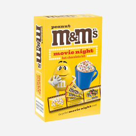 M&M's Movie Night Peanut Hot Chocolate Kit