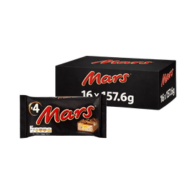 Mars Original Bars 16 x 4 Packs (64 Bars)