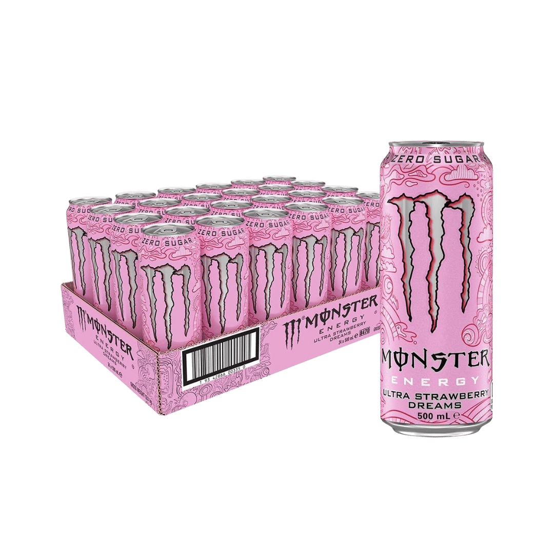 Monster Strawberry Dream 24 x 500ml