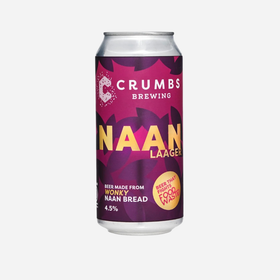 Crumbs Brewing Naan Laager 4.5%
