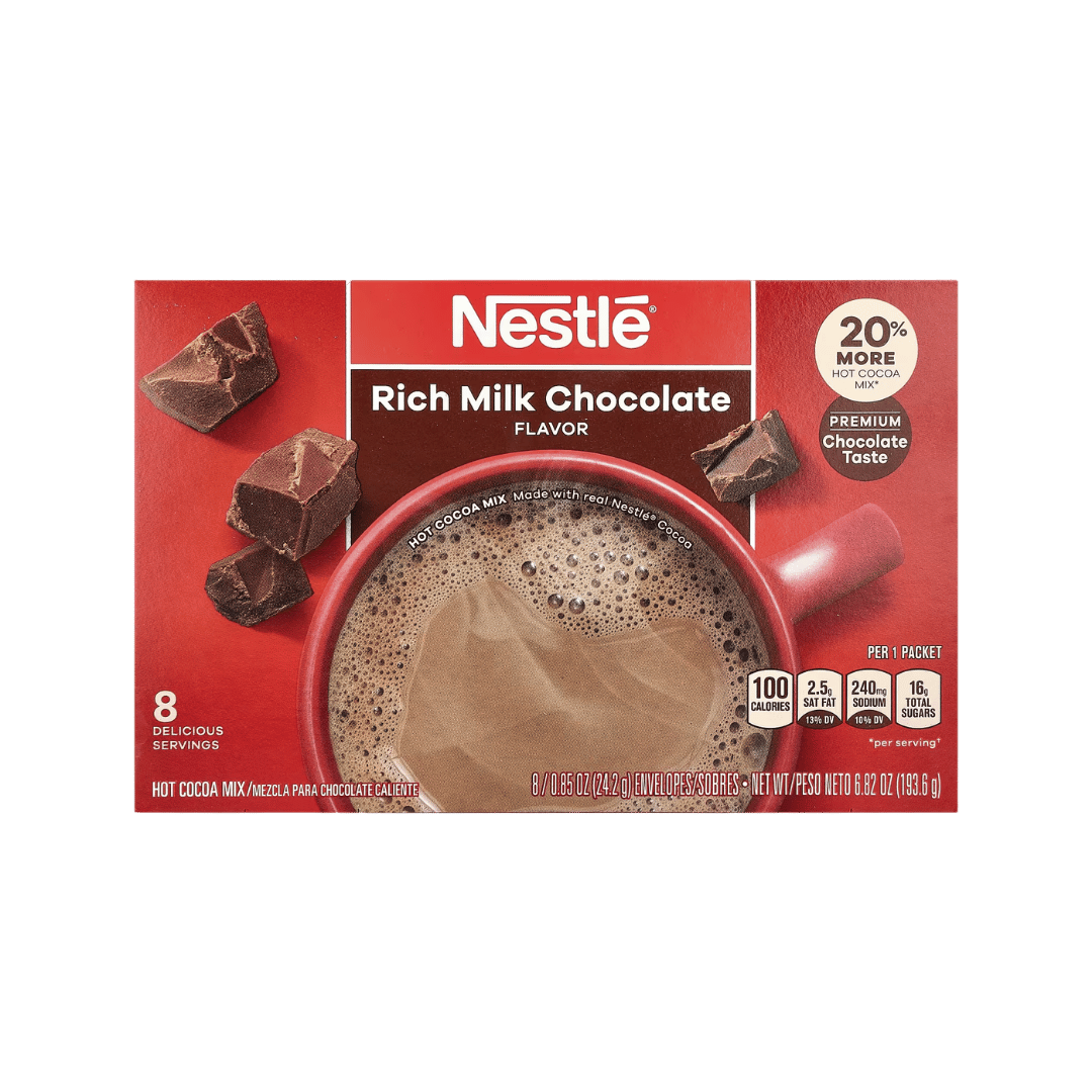 Nestle Hot Cocoa Mix Rich Milk Chocolate 193.6g