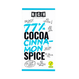 NOGIH 77% Cocoa Cinnamon Spice Chocolate
