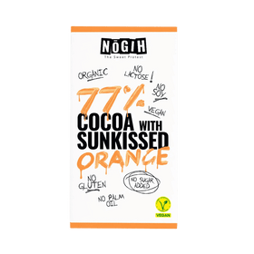 NOGIH 77% Cocoa With Sunkissed Orange Chocolate