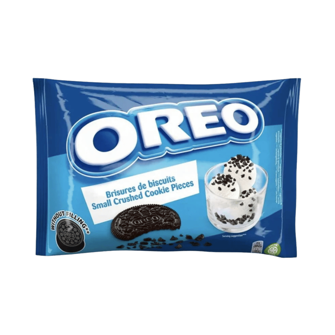 Oreo Crushed Cookie Pieces Mix-Ins Shakes & Cakes 400g