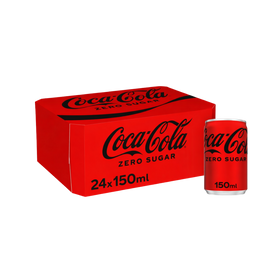 Coca-Cola Zero Sugar 24 x 150ml Cans (2 x 12pk)