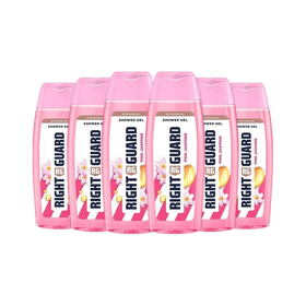 Right Guard Shower Gel Magic Oil Pink Jasmine 6 x 250ml