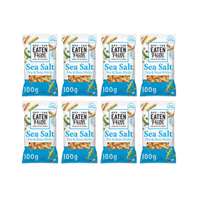 Off The Eaten Path Sea Salted Bean Sticks Sharing Bag Crisps 8 x 100g