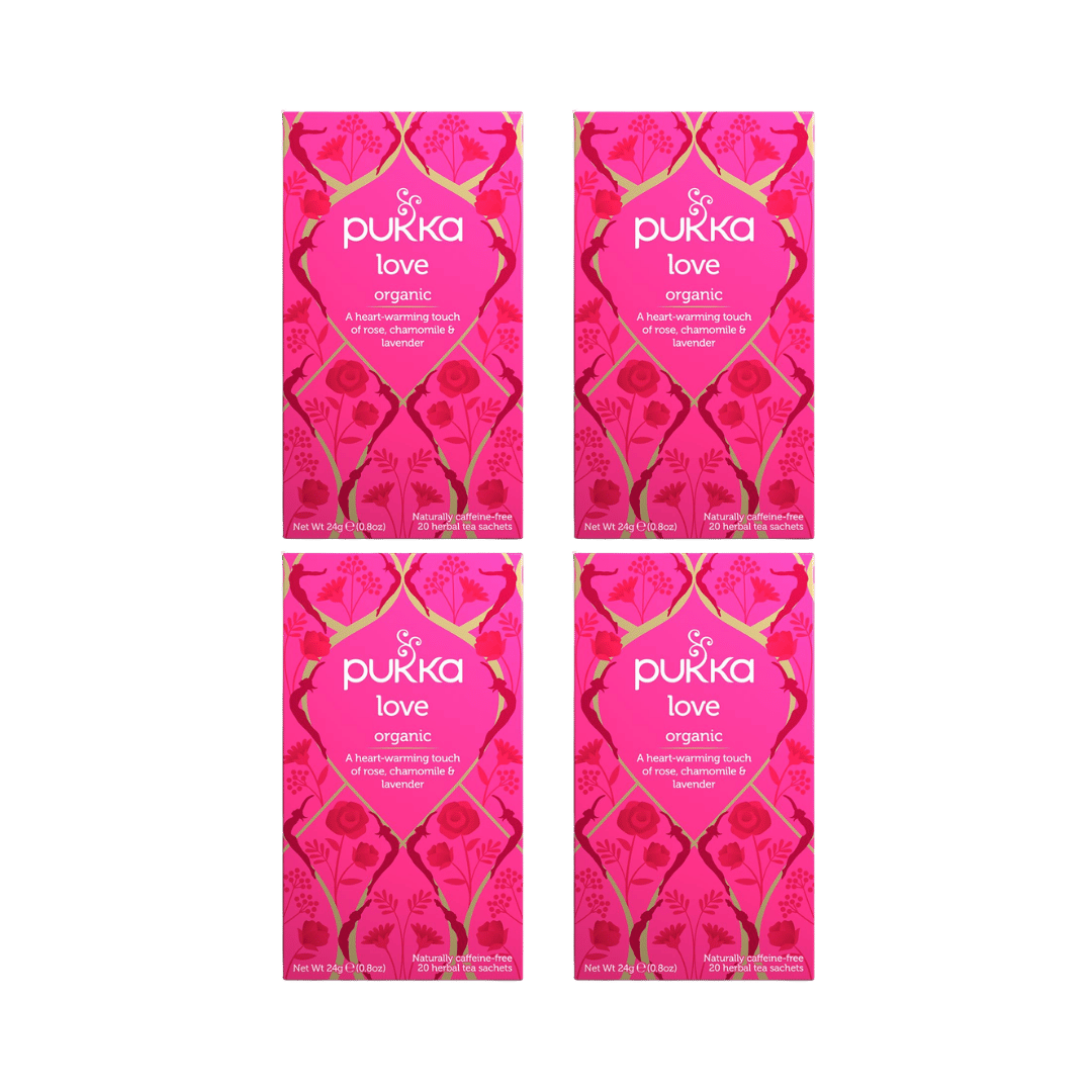 Pukka Tea Box Chamomile Lavender and Rose 4 x 20 Bags