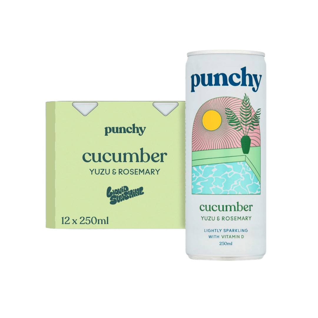 Punchy Cucumber Yuzu and Rosemary 12 x 250ml