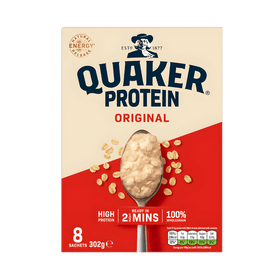 Quaker Protein Oat So Simple Original Porridge Sachets