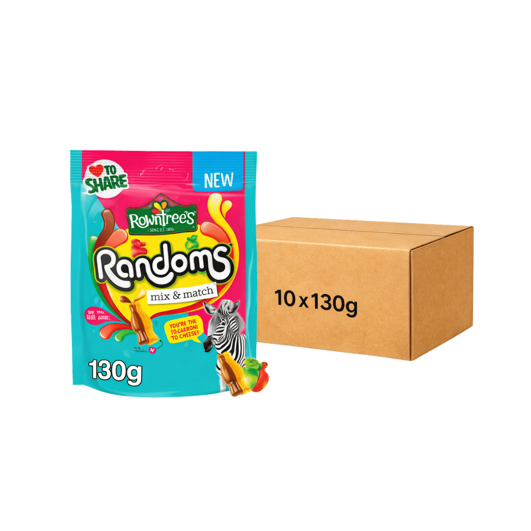 Rowntree's Randoms Mix & Match Sweets Sharing Bag 10 x 130g