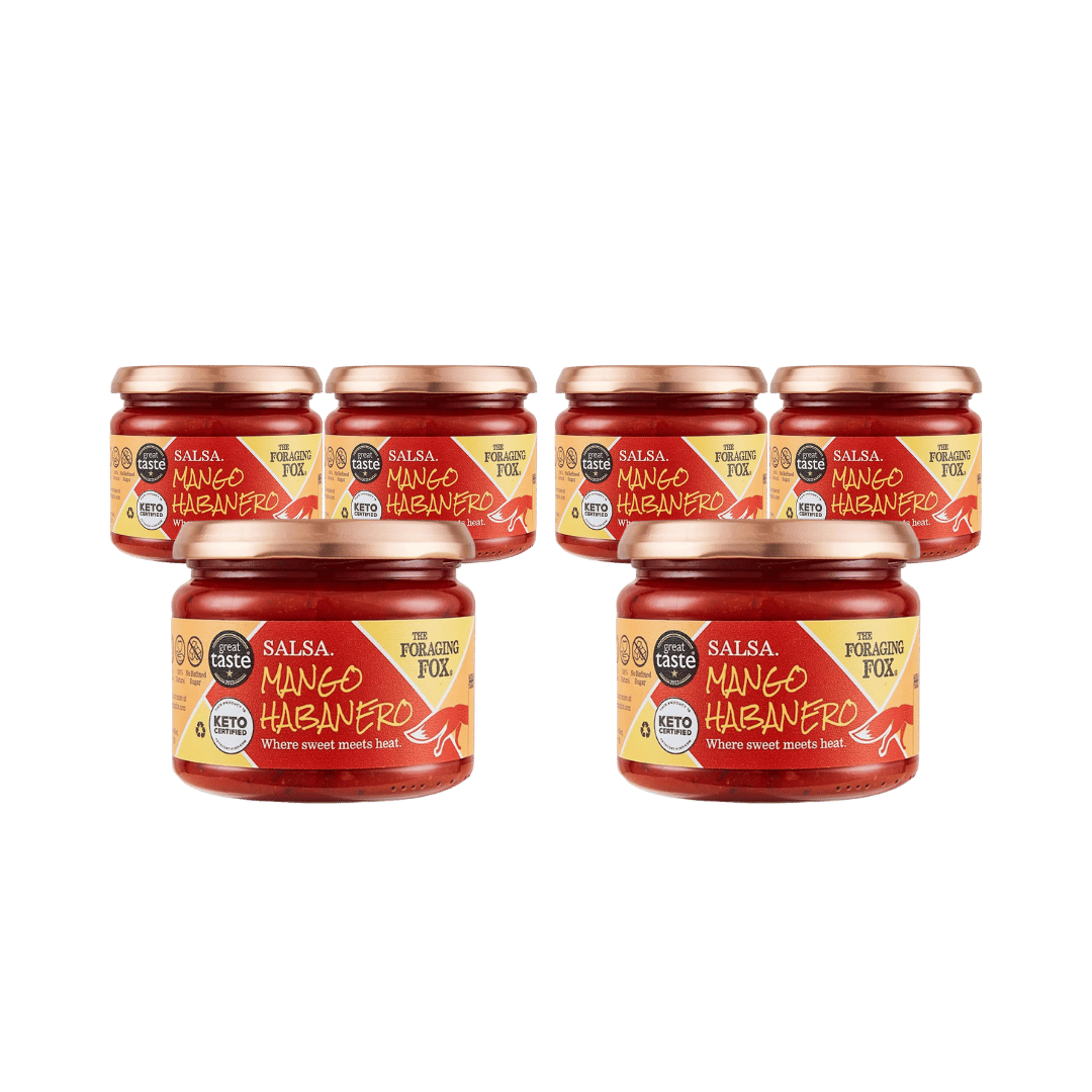 The Foraging Fox Mango Habanero Salsa 6 x 300g