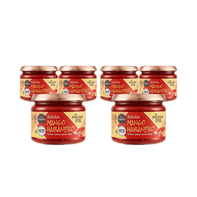 The Foraging Fox Mango Habanero Salsa 6 x 300g