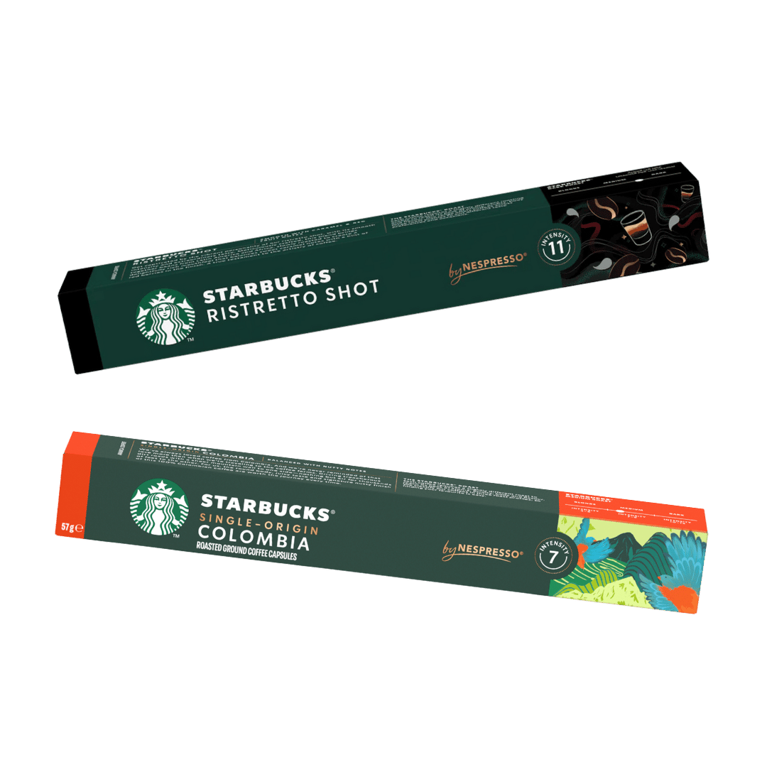 MULTIBUY Starbucks Nespresso Pods - 2 For £4.99