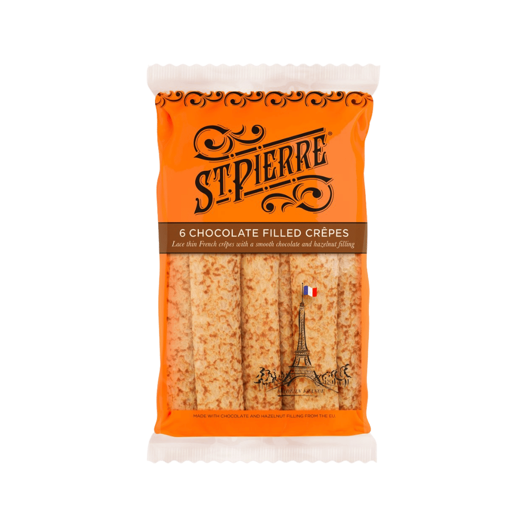 St. Pierre Chocolate Filled Crepes