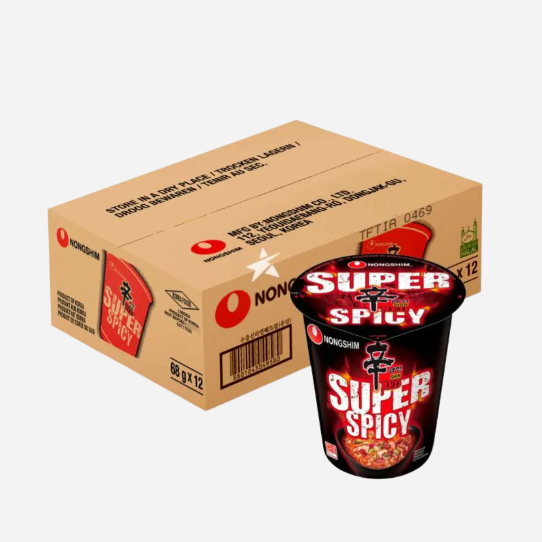 Nongshim Shin Red Ramyun Super Spicy Cup