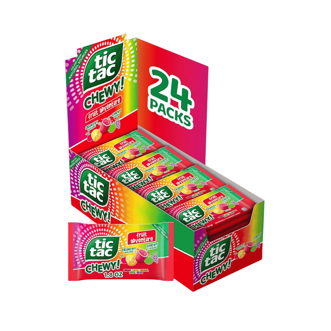 Tic Tac Chewy Fruit Adventure 24 x 51g